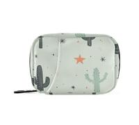 Western Cowboy - Borsa medica con scomparti rimovibili, organizer per pillole, settimane, riutilizzabile, per borsa