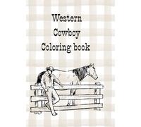 Western Cowboy coloring book