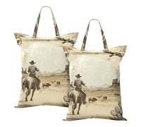 Western cowboy speroni impermeabile lavanderia borsa da viaggio borse asciutte per spiaggia vestiti sporchi borsa da viaggio con manico 2 pezzi