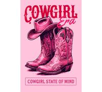 Western Cowgirl Pink Notebook - 6x9” Lined Journal with Western Vibes: 6x9" - 100 Lined Pages for Notes, Dreams, and Doodles