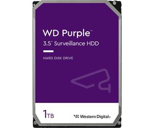 Western Digital 1TB WD Purple Surveillance Internal Hard Drive HDD - SATA 6 Gb/s