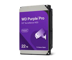 Western Digital 22TB WD Pro - Surveillance, Purple - WD221PURP