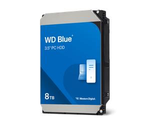 Western Digital 8TB WD 3.5in PC, Blue - WD80EAAZ