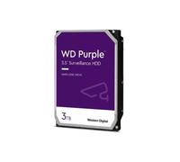 WD Purple WD33PURZ - Hard drive - 3 TB - surveillance - internal - 35 - SATA 6Gb/s - 5400 rpm - buffer 256 MB