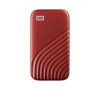 Western Digital My Passport 2 TB USB tipo-C 3.2 Gen 2 [3.1 Gen 2] Rosso (WESTERN