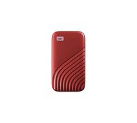 Western Digital My Passport 500 GB Rosso (MYPASSPORT SSD 500GB RED - 1050MB/S READ 1000MB/S WR PC/MAC)