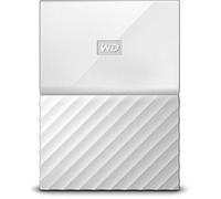 Western Digital My Passport Hard Disk Esterno Portatile, USB 3.0, Software di Backup Automatico, per PC, per Xbox One e PlayStation 4, 2 TB, Bianco