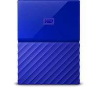 Western Digital My Passport Hard Disk Esterno Portatile, USB 3.0, Software di Backup Automatico, per PC, per Xbox One e PlayStation 4, 2 TB, Blu