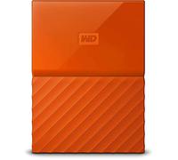 Western Digital My Passport Hard Disk Esterno Portatile, USB 3.0, Software di Backup Automatico, per PC, per Xbox One e PlayStation 4, 4 TB, Arancione