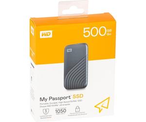 WESTERN DIGITAL MYPASSPORT 500GB SSD SPACEGREY WDBAGF5000AGY-WESN MOD. WDBAGF500