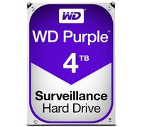 HARD DISK 3,5 WESTERN DIGITAL PURPLE 4TB SATA3 64MB WD40PURX VIDEOSORVEGLIANZA