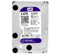 WESTERN DIGITAL - Hard Disk Interno WD Purple 3 TB 3,5' Interfaccia Sata III 6 GB / s Buffer 64 MB con Intellipower - SPEDIZIONE GRATUITA