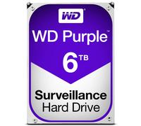 WESTERN DIGITAL - Hard Disk Interno WD Purple 6 TB 3,5' Interfaccia Sata III 6 GB / s Buffer 64 MB Intellipower - SPEDIZIONE GRATUITA