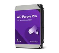 Western Digital Purple Pro Smart Video HDD 8TB hard disk interno 7200 RPM 3.5' Serial ATA