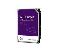 WD Purple WD64PURZ - HDD - 6 TB - sorveglianza - interno - 35 - SATA 6Gb/s - 5400 rpm - buffer 256 MB