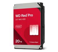 WD Red Pro 20TB NAS Hard Disk Interno 3,5" - 7200 RPM Classe, SATA 6Gb/s, CMR, 512MB Cache