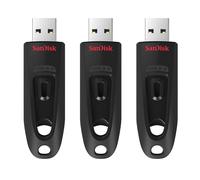 SanDisk 64 GB Ultra Unità flash USB 3.0, fino a 130 MB/sec, 3 Schede