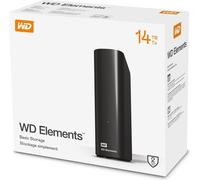 Western Digital Elements Desktop disco rigido esterno 14000 GB Nero [WDBWLG0140HBK-EESN]