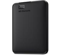 Western Digital WD Elements Portable External Hard Drive USB 3.2 Gen 1 Black