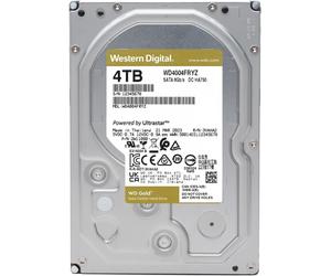 Western Digital WD Gold 4TB Hard Disk Classe Enterprise 3.5" 7200 RPM WD4004FRYZ