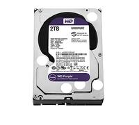 Western Digital WD Purple HDD Interno 2000 GB, SATA III, 6000 Mbit/s, 7200 rpm, 64 MB, 3.50 Pollici