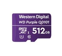 Western Digital WD Purple SC QD101 memoria flash 512 GB MicroSDXC Classe 10 [WDD512G1P0C]