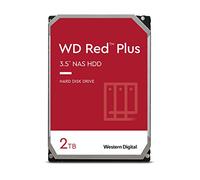 Western Digital WD Red 2 TB NAS hard disk interno 3.5", 5400 RPM Class, SATA 6 Gb/s, CMR, 64 MB Cache, WD20EFAX