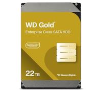 Western Digital WD Gold 22TB Hard Disk Classe Enterprise 3.5" 7200 RPM WD221KRYZ