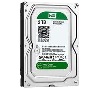 Western Digital WD20EZRX SATA lll Hard Drive per NAS 24x7, 2 TB, colore: Verde [Importato da Regno Unito]