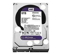 Western Digital WD60PURZ WD Purple Hard Disk per Videosorveglianza con Tecnologia Allframe 4K 3.5 Pollici SATA 6 GB/s 180TB/Anno, 64 MB Cache, 5400 RPM, 6 TB, Grigio