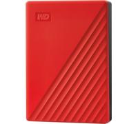 WD 6TB My Passport, Red - WDBR9S0060BRD-WESN
