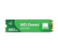 Western Digital WDS480G3G0B SSD 480GB Serie M.2 2280 SATA 6 Green WD 480GB/M.2 2280/545MB/S, Aluminium, Nero