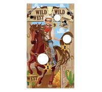 Western Festa Cowboy Lancio Giochi Con 1 Beanbag Divertente Gioco per Bambini