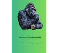 WESTERN GORILLA: ANIMALS OF THE WORLD, Positive affirmations, Motivational and inspirational notebook, Animal notebook, Birthday gifts, Notebook gifts, Anniversary gifts, For all...