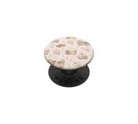 Western Horse Paddock Village Road Cottagecore Acquerello PopSockets PopGrip Adesivo