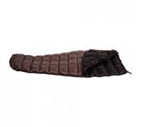 Western Mountaineering - Everlite - Sacco a pelo in piuma 200 cm Zip: Dual Nero/Marrone