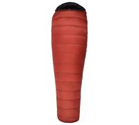 Western Mountaineering - FlyLite - Sacco a pelo in piuma 180 cm Zip: Left Orange/grigio