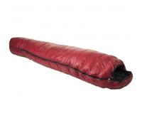 Western Mountaineering - SummerLite - Sacco a pelo in piuma 180 cm Zip: Right Rosso/Fuchsia
