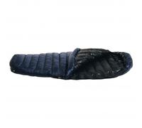 Western Mountaineering - TerraLite - Sacco a pelo in piuma 165 cm Zip: Left Nero/Blu