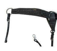 Western Pettorale Cordame Cavallo Trail Barile da Corsa Resistente Breastcollars