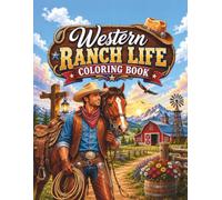 Western Ranch Life Coloring Book