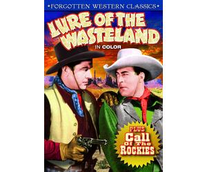 Western Rarities Double Feature: Lure of the Wasteland (in Color) (1939) / (DVD)
