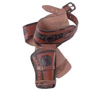 Western Revolver Cintura Con Due Holstern