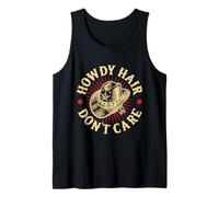 Western Rider Howdy Hair Don´t Care Cowgirl Rodeo Canotta