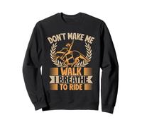 Western Rider I Breathe To Ride Cowboy Rodeo Felpa