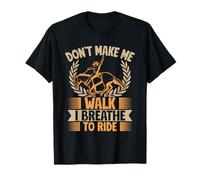 Western Rider I Breathe To Ride Cowboy Rodeo Maglietta