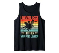 Western Rider I Never Lose Win Or Learn Cowgirl Rodeo Canotta