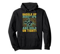 Western Rider Saddle Up Shut Up Cowgirl Rodeo Felpa con Cappuccio