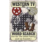 Western TV Word Search Puzzle book: A Puzzle Book Featuring Iconic Western TV Shows and Cowboy Legends