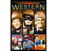 Westerns Classics Triple Feature (Roy Rogers with Dale Evans / The Lone Ranger / Riders of the Whistling Pines)